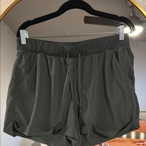 Zella Green Athletic Shorts Elastic Waist Lightweight
